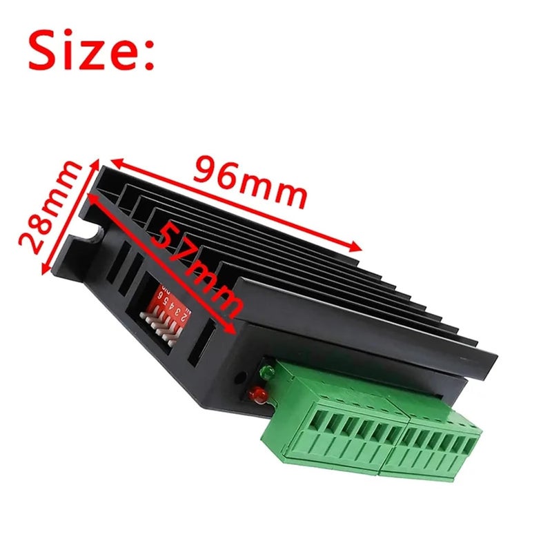 TB6600 Stepper Motor Driver 4.0A 42VDC for 42 57 86 Step Motors 32 Segments Upgraded - Image 3